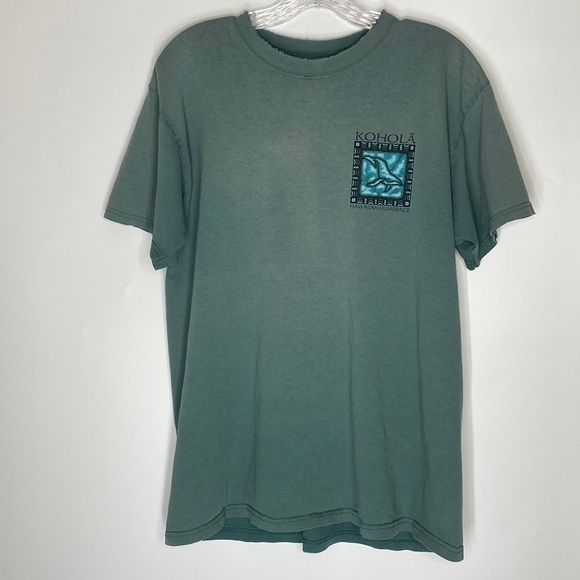 Vintage Anvil Kohola Hawaiian Humpback Whale Tshirt Size Large - Picture 2 of 7